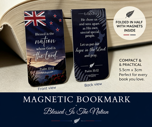 Faith & Aotearoa Collection - Magnetic Bookmark