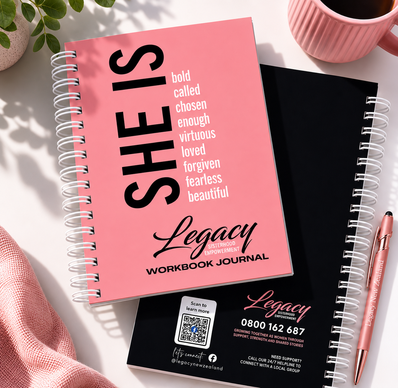 Legacy New Zealand Workbook Journal