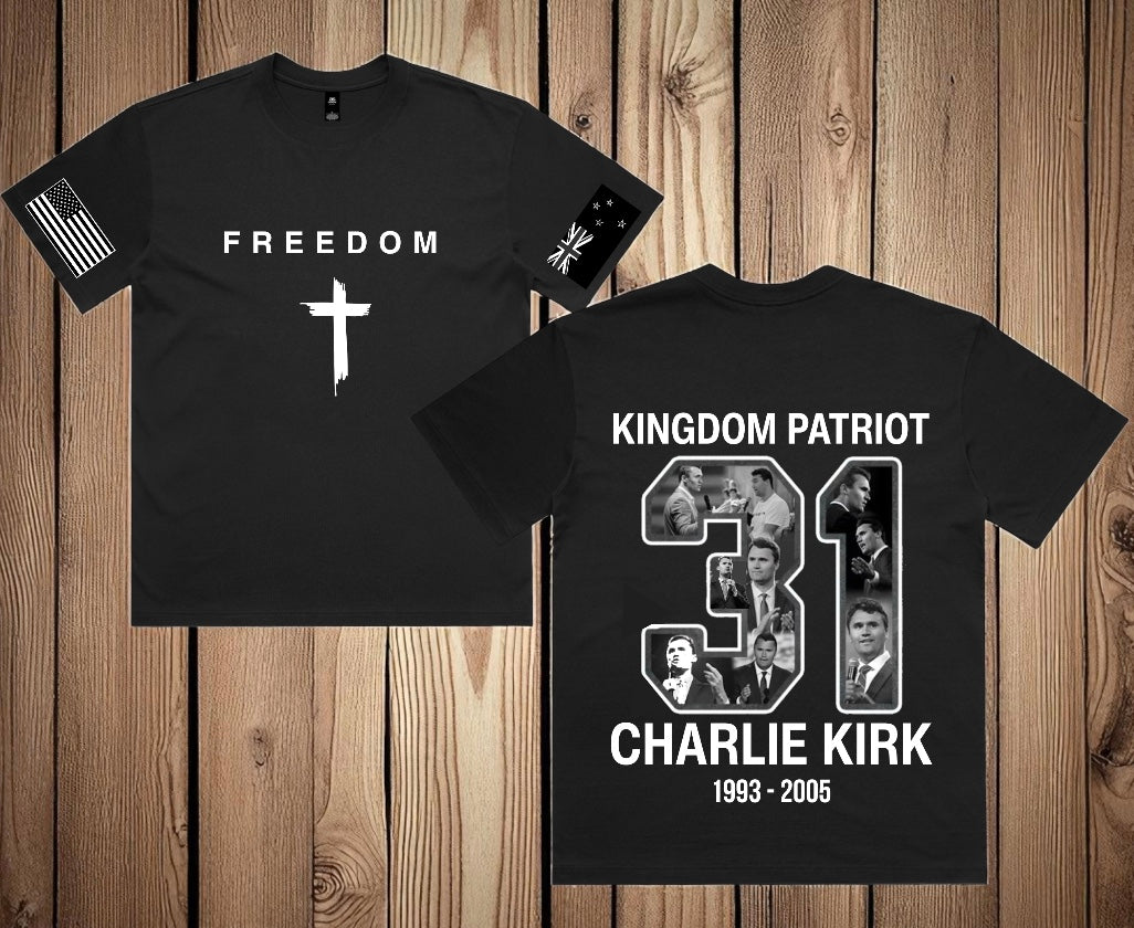 Tribute to Charlie Kirk Tee Edition