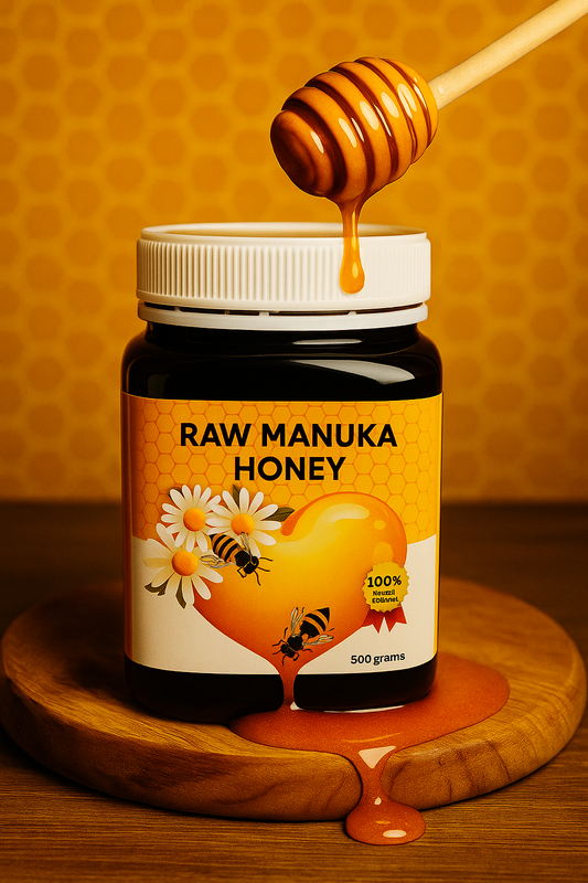 Pure Raw Manuka Honey – 500g