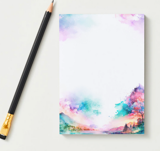 Mountain & Sea Notepad