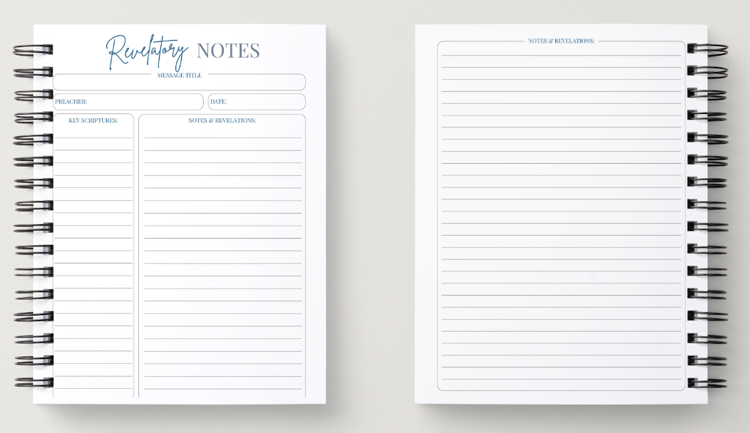 Faith & Aotearoa Collection - A5 Kingdom Notes Journals