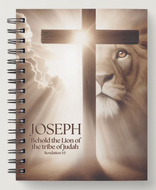 The Lion of Judah | A5 Personalised Notebook