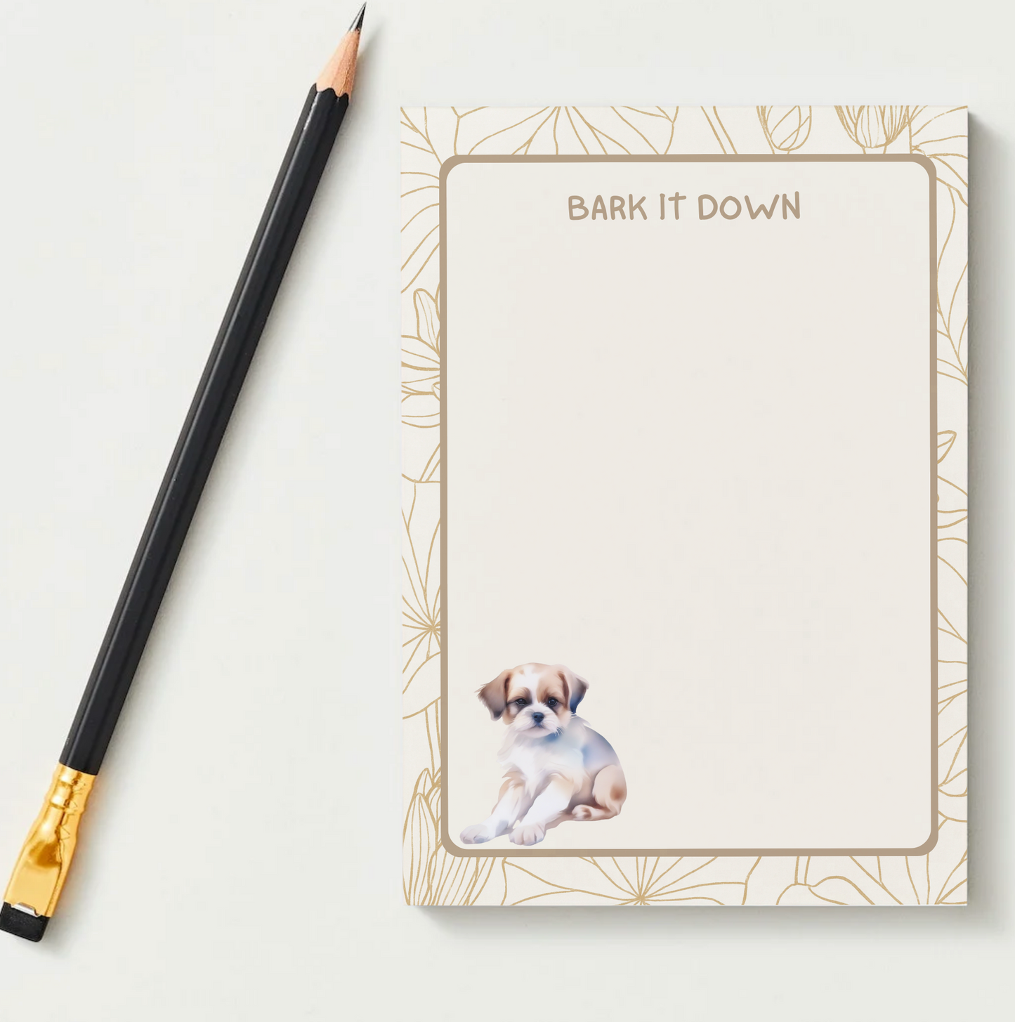 Personalised Dog Notepad