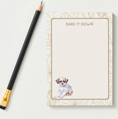 Personalised Dog Notepad