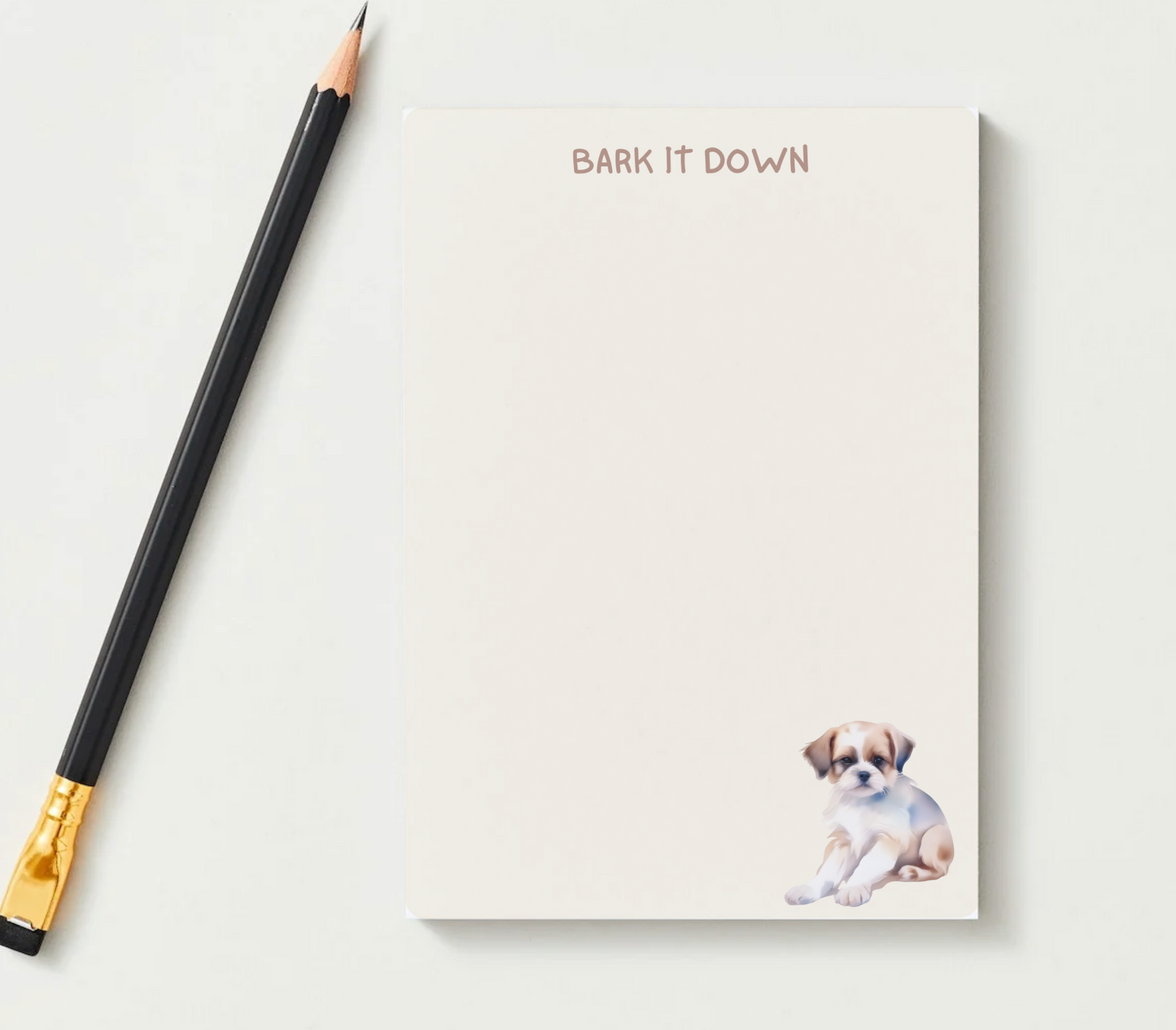 Personalised Dog Notepad