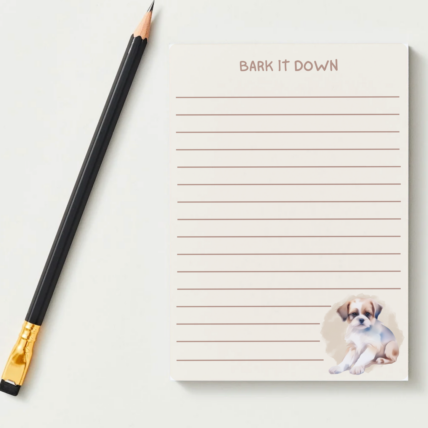 Personalised Dog Notepad