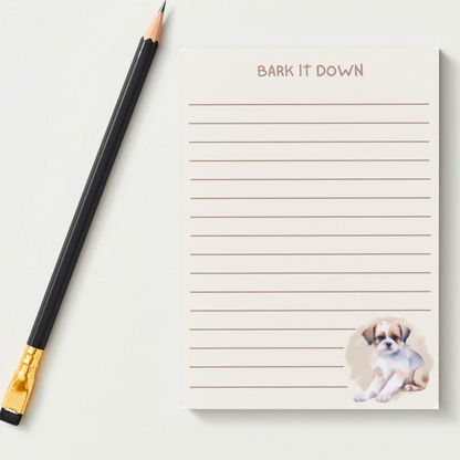 Personalised Dog Notepad