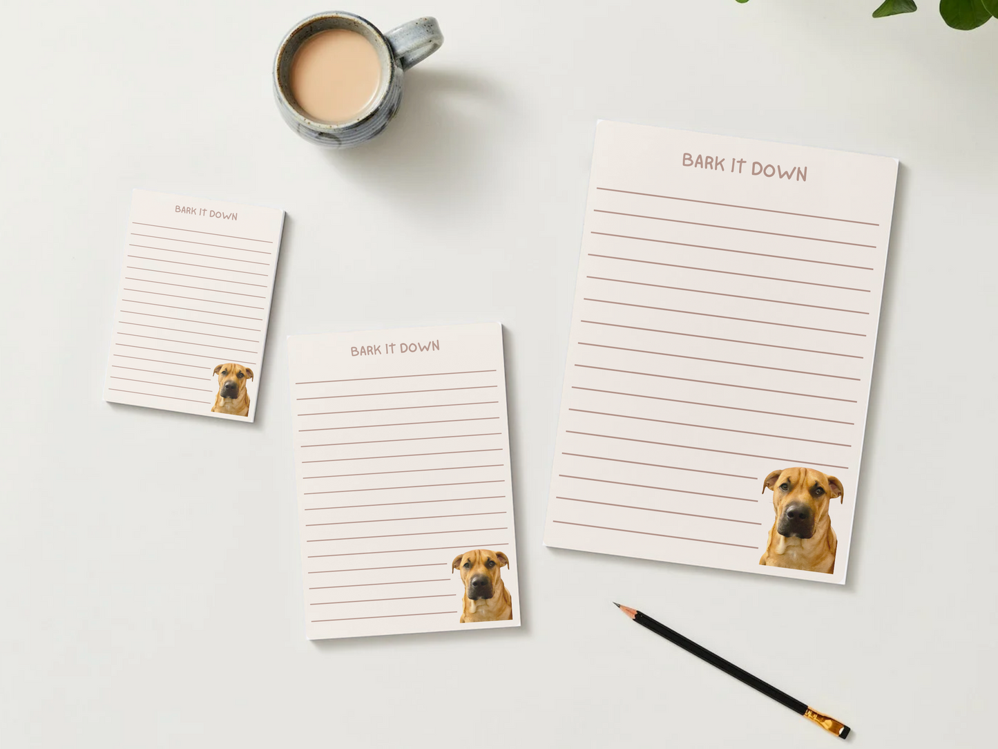 Personalised Dog Notepad