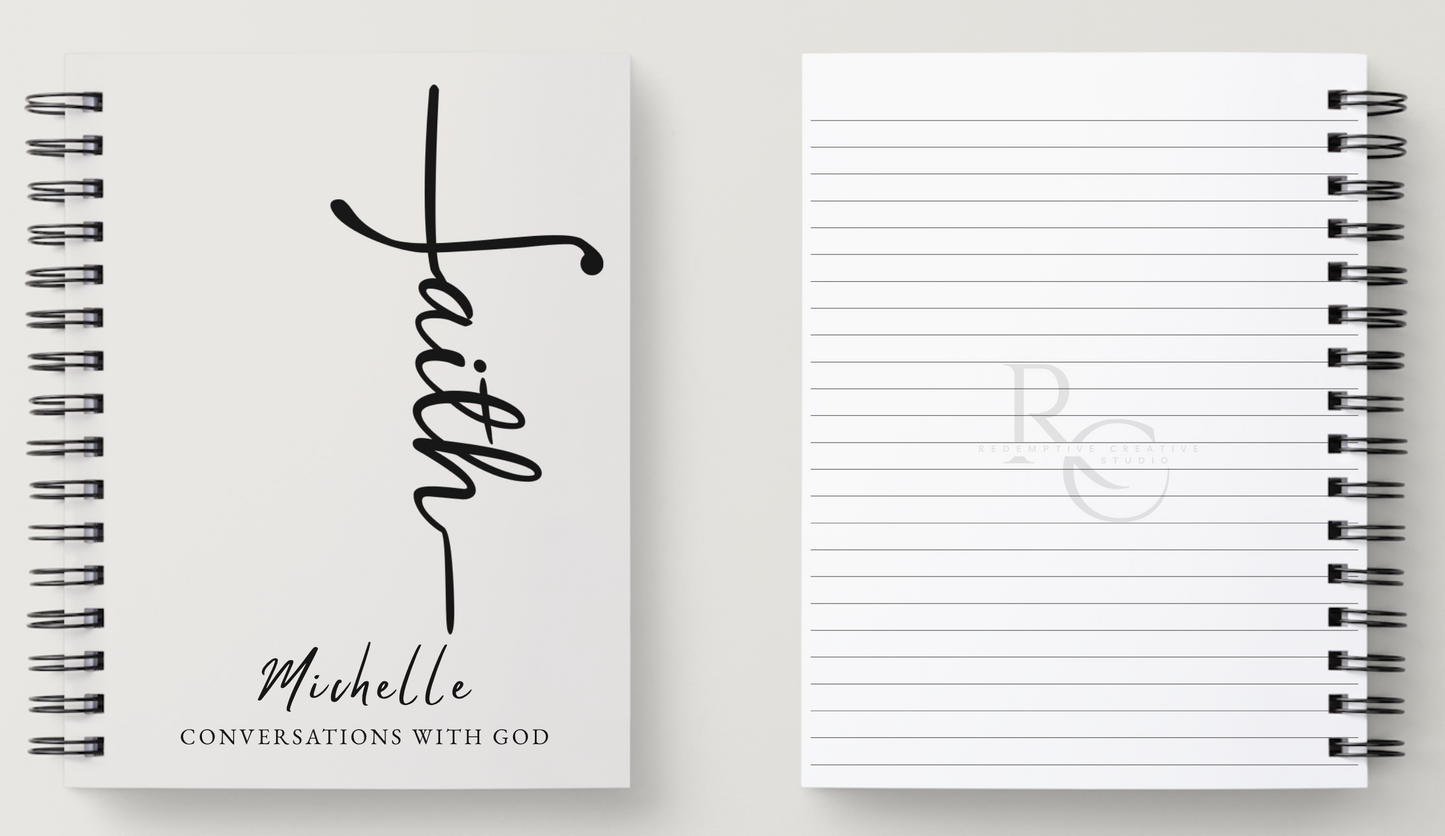 Conversations With God | A5 Personalised Notebook
