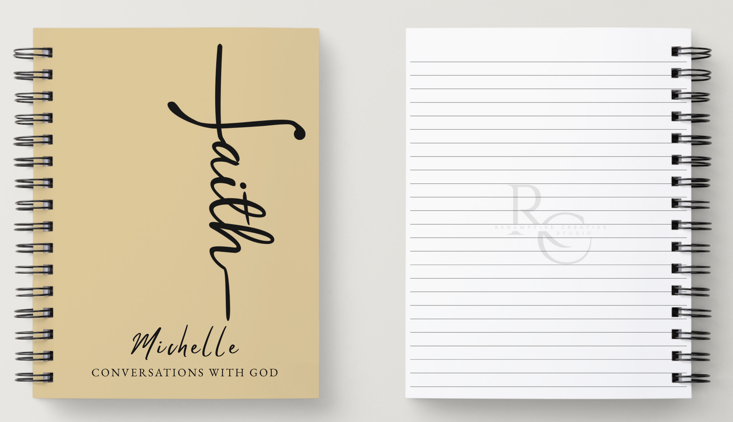 Conversations With God | A5 Personalised Notebook