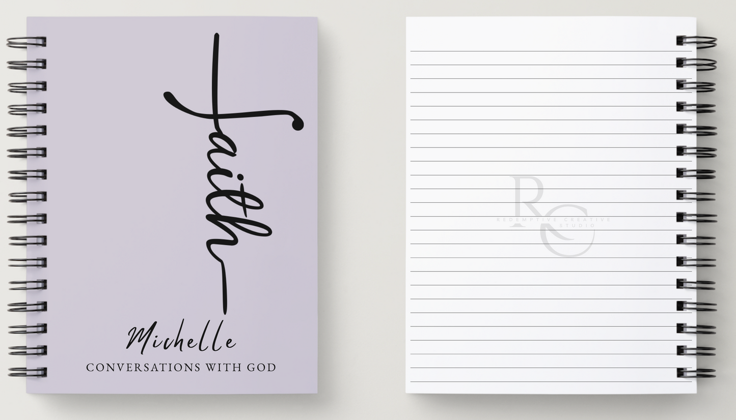 Conversations With God | A5 Personalised Notebook