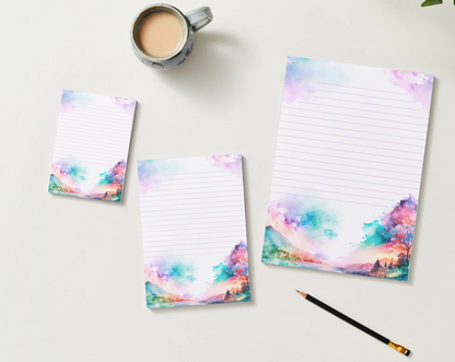 Mountain & Sea Notepad