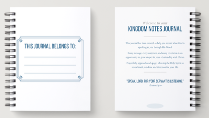 Faith & Aotearoa Collection - A5 Kingdom Notes Journals
