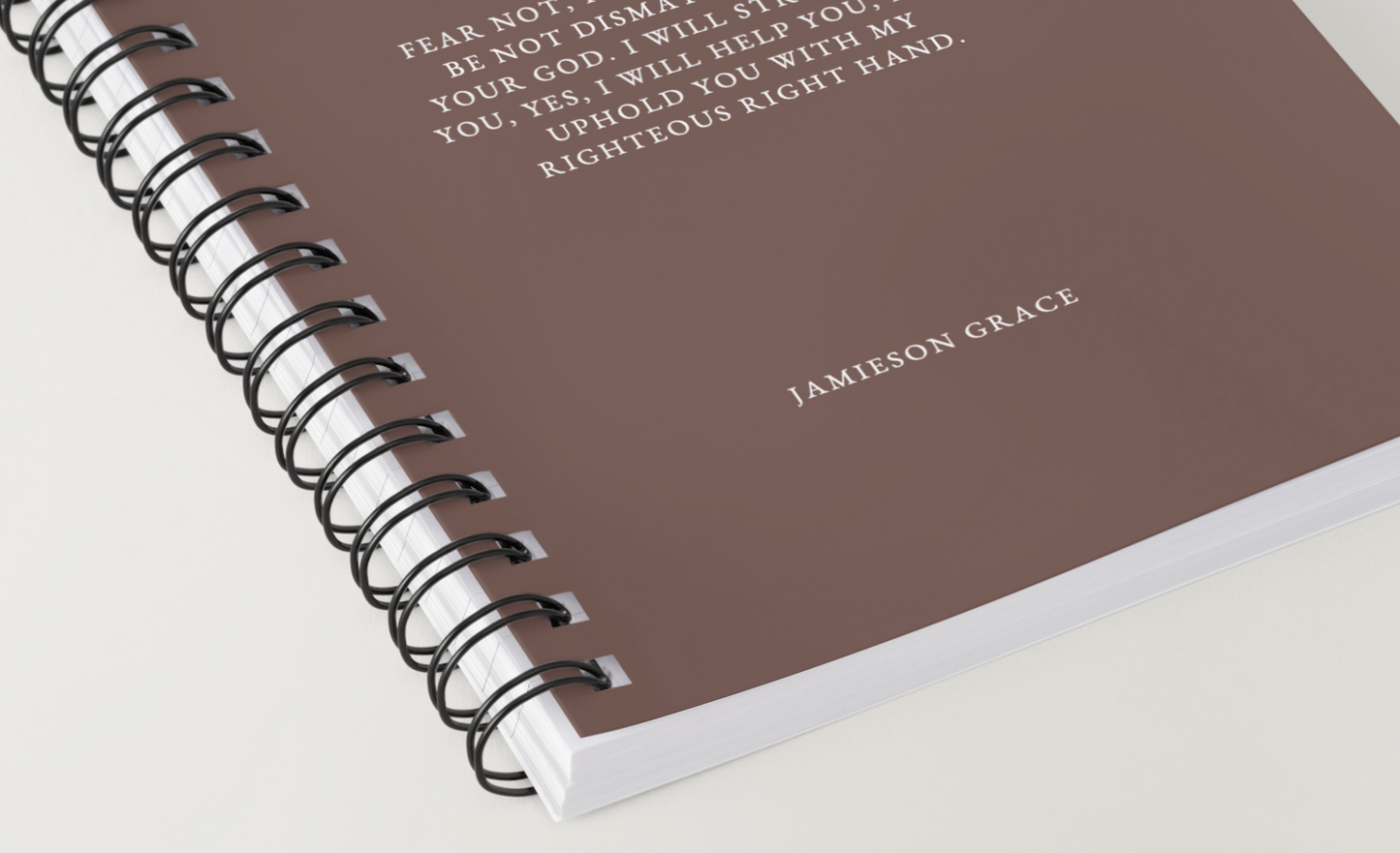 A5 Personalised Christian Notebook